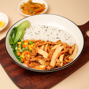 粮农香干肉丝预制菜料理包180g外卖商用成品快餐盖浇饭快手菜批发