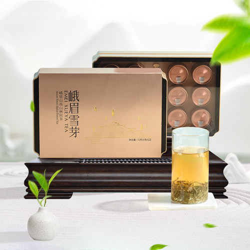 罐装绿茶礼盒峨眉雪芽