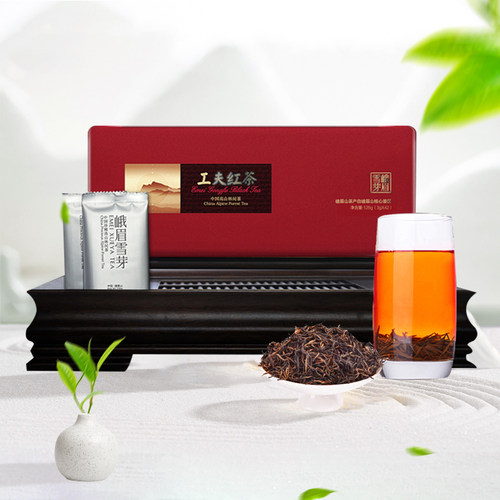峨眉雪芽工夫红茶四川礼盒
