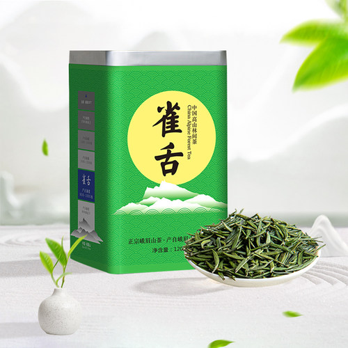 绿茶峨眉雪芽雀舌新茶