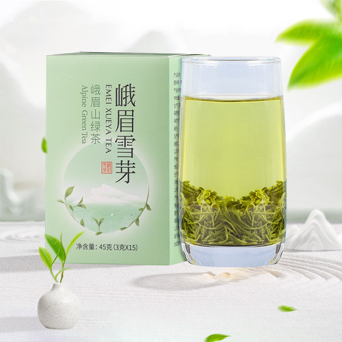 峨眉雪芽绿茶自饮品鉴