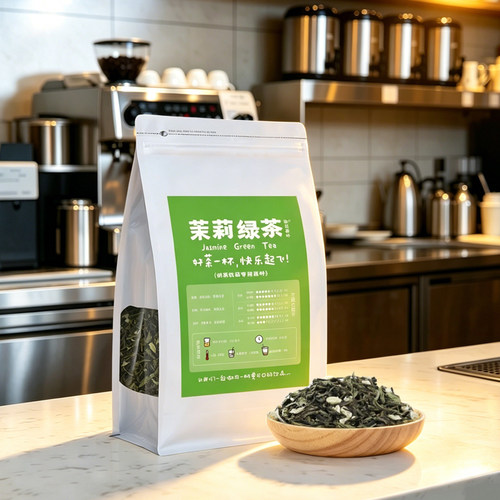 500克协川茉莉绿茶奶茶店专用茶