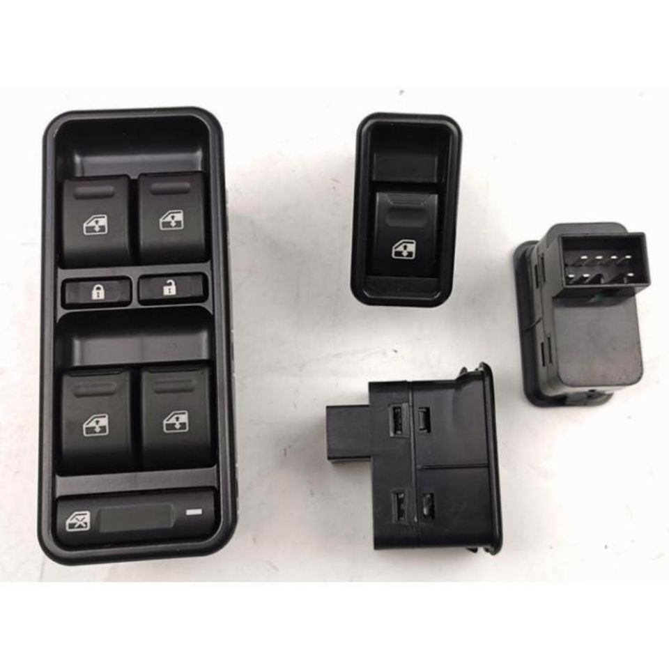 适配鸿日S1道爵开拓者S酷跑酷越S电动汽车车窗玻璃升降器开关按钮