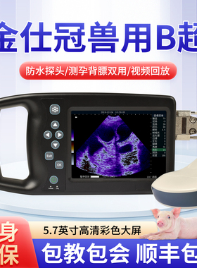 兽用B超机彩超母猪牛羊排卵孕检测定仪器犬检测怀孕b超便携彩色超