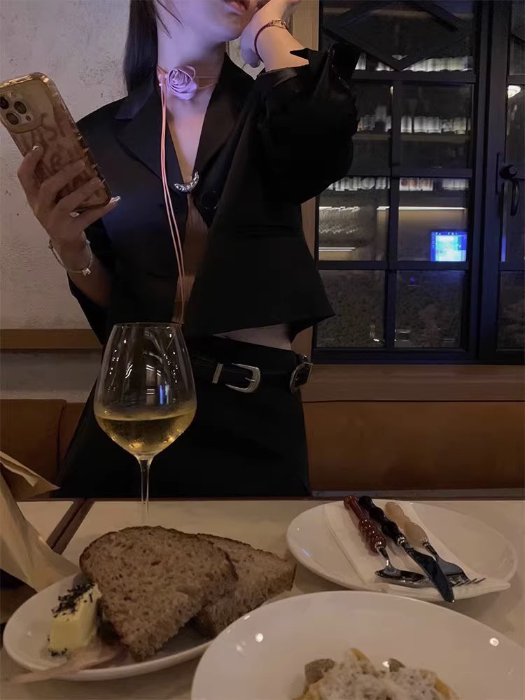 are U shop【6.14直播专享】西装套装女小个子穿搭一整套两件套