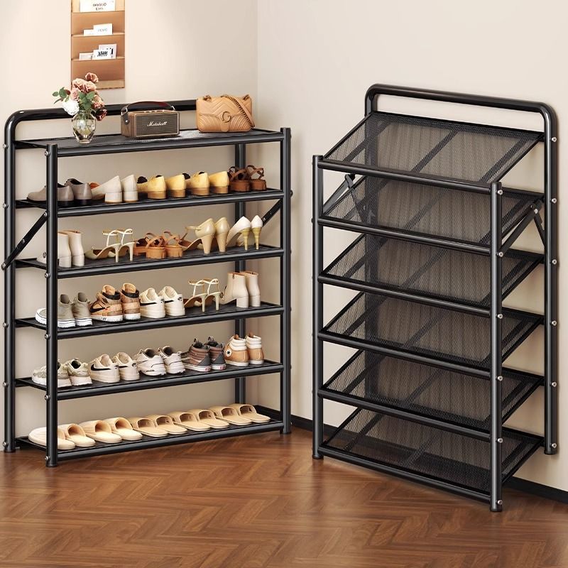 鞋架可折叠免安装鞋柜家用门口多层简易出租房经济型鞋子收纳神器