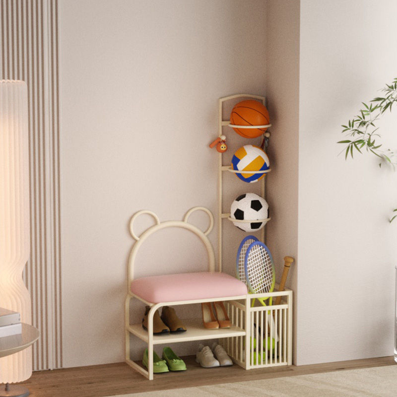 乐远篮球架可做鞋柜一体凳