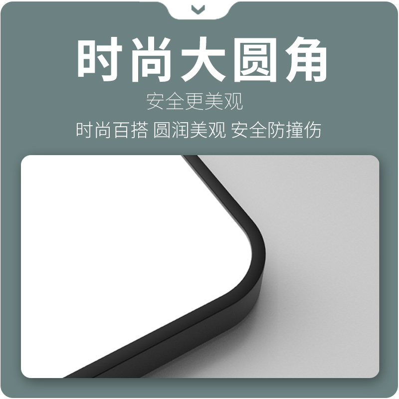 门后镜子全身穿衣镜贴墙自粘壁挂粘贴家用挂墙落地宿舍学生挂门镜
