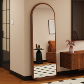 网红全身镜家用落地镜简约高清全身镜挂墙壁挂女生卧室全身镜子