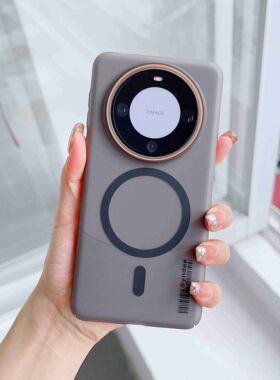 适用华为mate70pro手机壳mate70柔彩磁吸超薄mate60pro大孔mate60磨砂壳mate50pro散热m40半透明30高级感男女