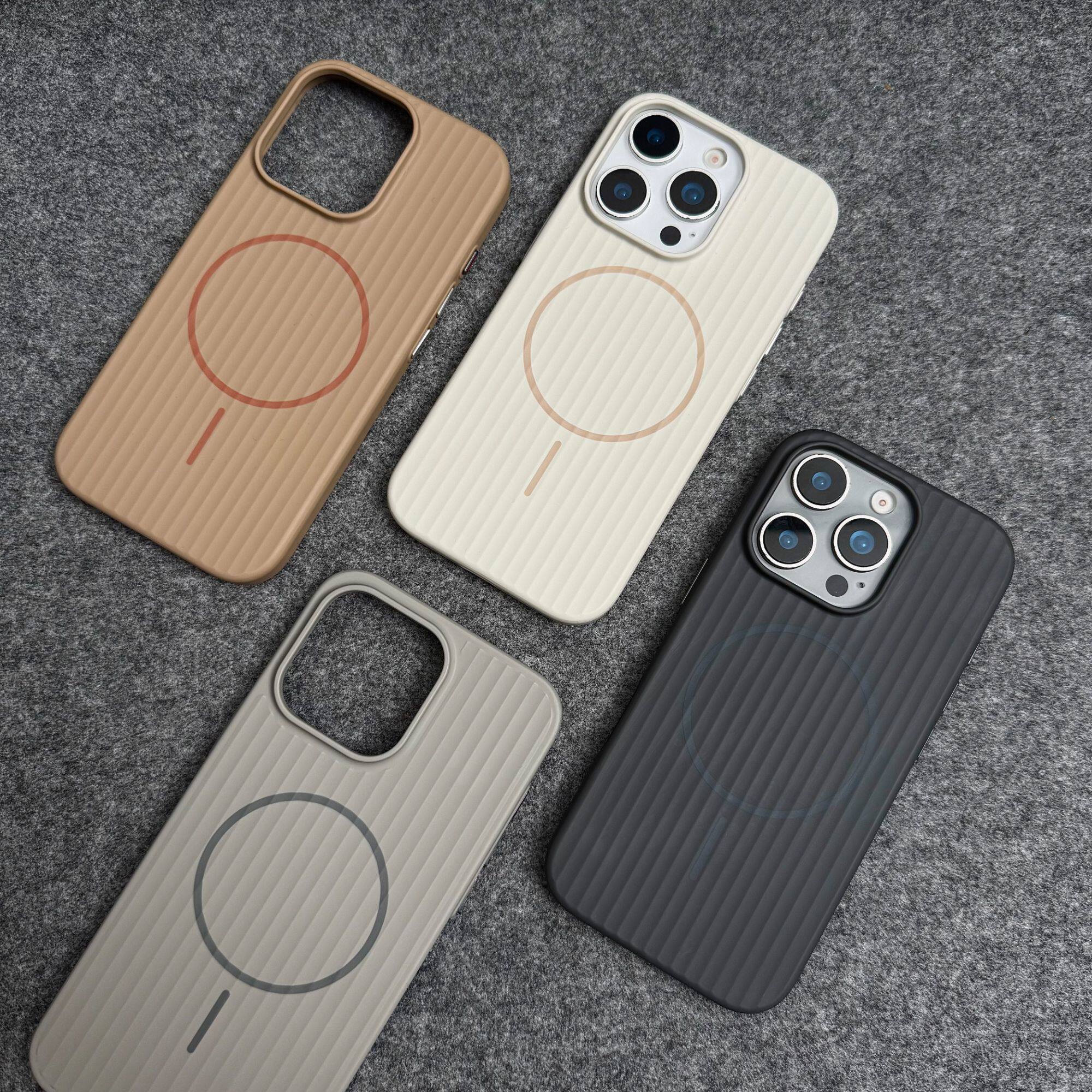 超解压【uv准分子瓦楞】适用苹果17pro超薄磨砂iPhone16/15/14max手机壳华为mate70/60Pro小米全包防摔保护套