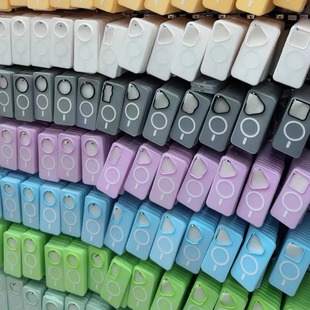 p7060Pro肤感壳 14简约12男女华为mate 新款 磁吸二合一适用苹果16手机壳15promax纯色iPhone13果冻糖果小米15