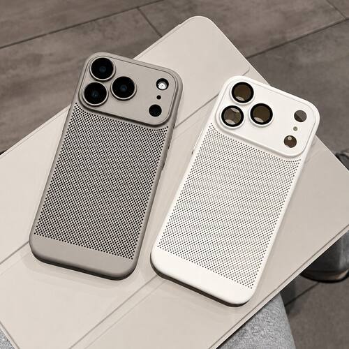 iPhone钛灰超薄散热全包手机壳