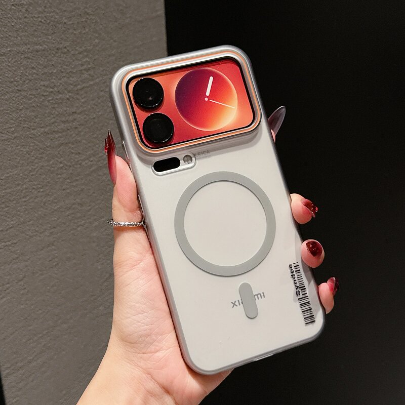 【柔砂透色】适用小米17Pro新品手机壳小米17Promax超薄磁吸透明硬壳小米17/17Pro镜头防摔保护max潮流保护套