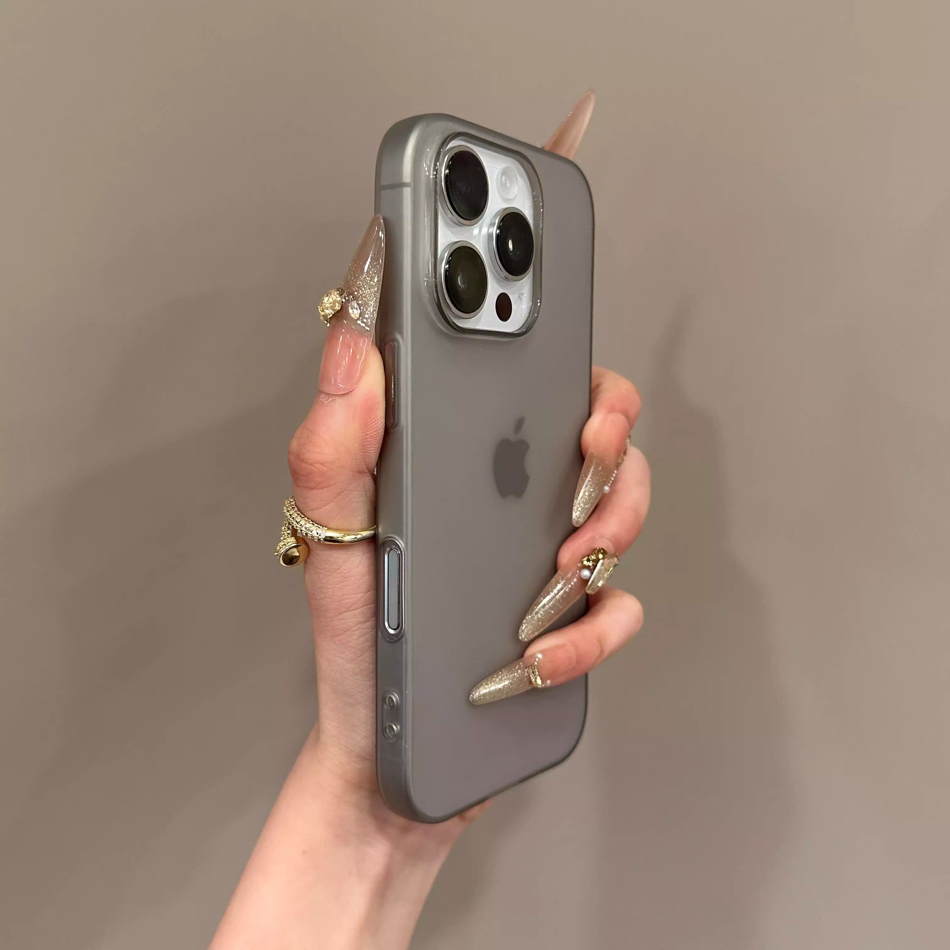 【不发黄】超薄磨砂软壳