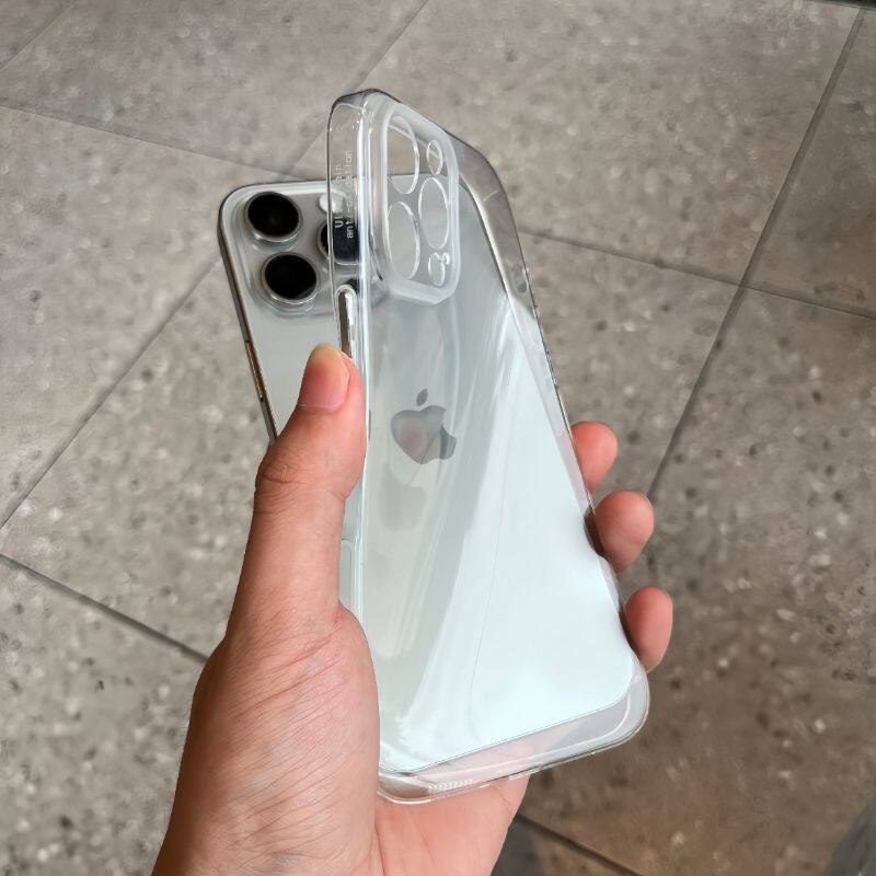 拍照按键全包适用iphone17pro手机壳11pm轻薄散热苹果16超薄保护套高透明15promax全包镜头13P软胶14简约12PM