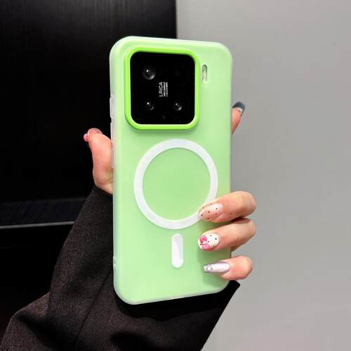 适用华为/小米果冻磨砂磁吸壳