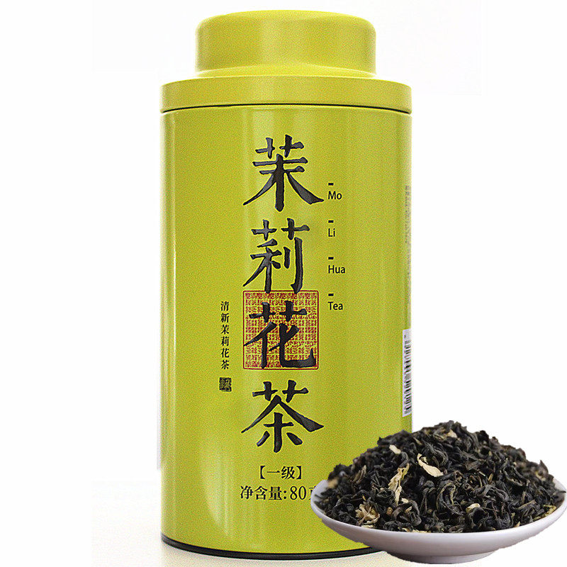 热销开古茶叶清新茉莉花茶80克清香茉莉绿茶横县茉莉拍两罐包邮,茶,特色产区绿茶,淘宝优惠券,粉丝福利购,淘宝优惠卷