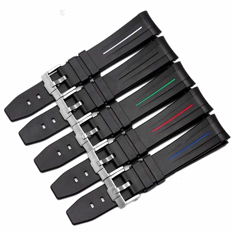 ÊÖ±íÅä¼þRUBBER´úBSUBMARINERDZº½ÕßË®¹í»·±£ÌìÈ»Ïð½º±í´øÁ´Õë¿Û