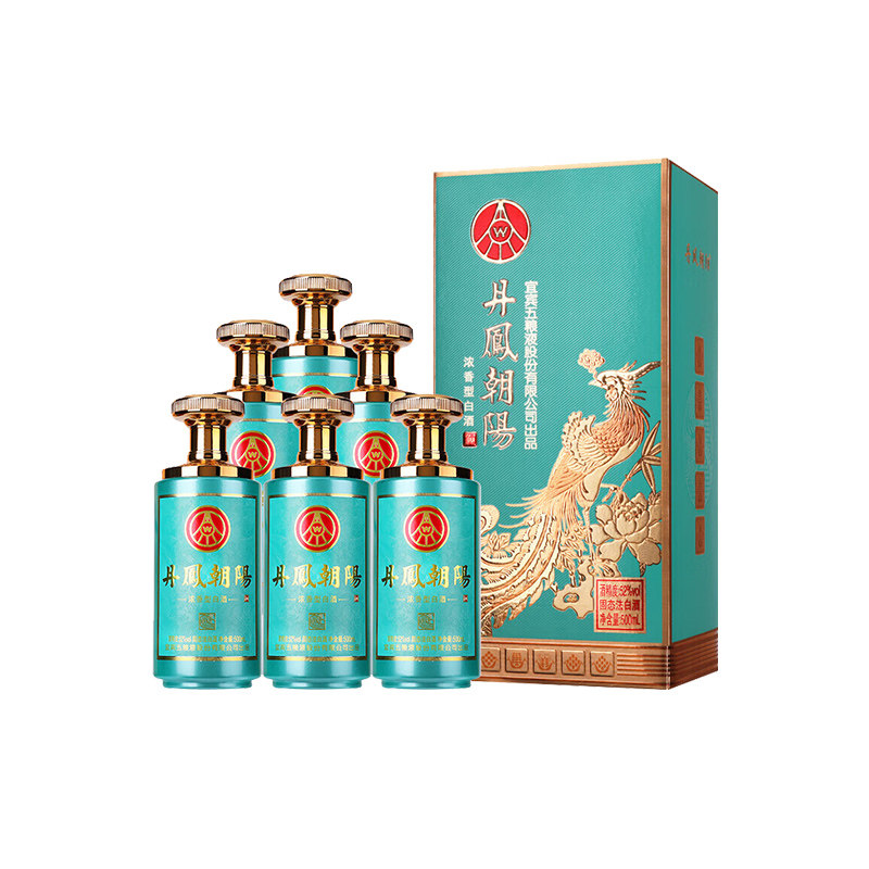 五粮液500ml丹凤朝阳52度