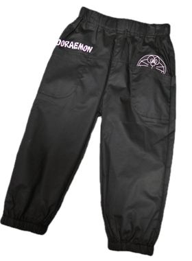 清仓多拉a梦夏季男童女童九分裤梭织裤