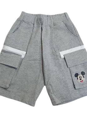 迪夏季男童女童中大童短裤