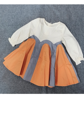 安米莉春秋款女童小童连衣裙