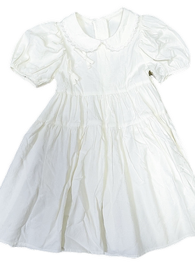 豆豆衣橱夏季女童短袖连衣裙