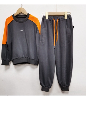 秋季男童中大童套装卫衣＋卫裤