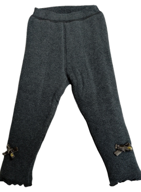 恩希宝宝秋冬季女童三层加厚打底裤