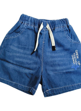 清仓夏季男童小童休闲牛仔中裤