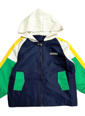 史努比春秋季男童连帽外套