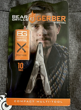 美代购现货Gerber戈博贝尔荒野求生Bear Grylls 000750便携工具钳