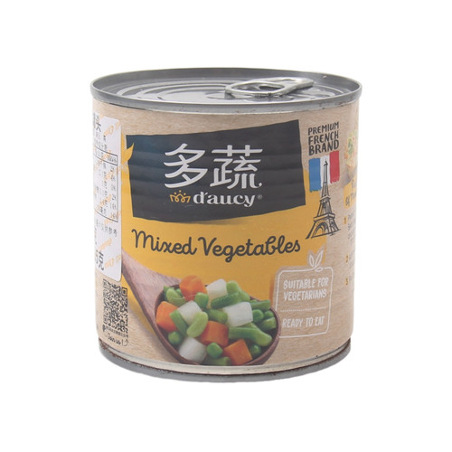 多蔬什锦蔬菜罐头法国进口
