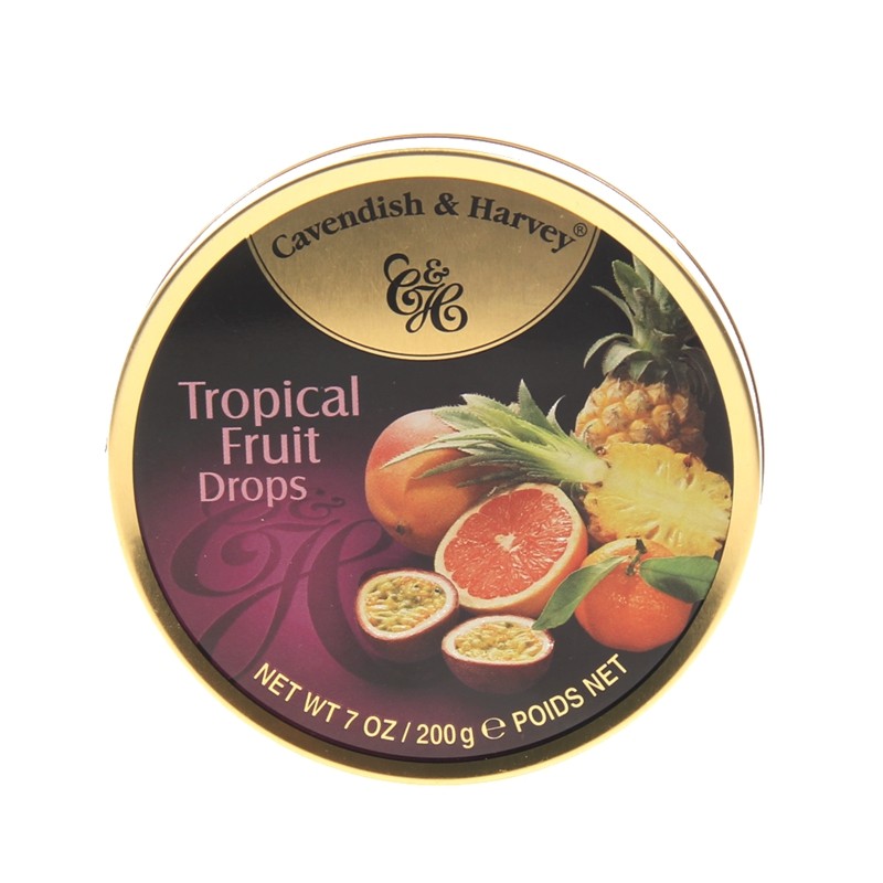 【包邮】德国原装进口 嘉云斯热带什锦果味硬糖200g嘉云糖