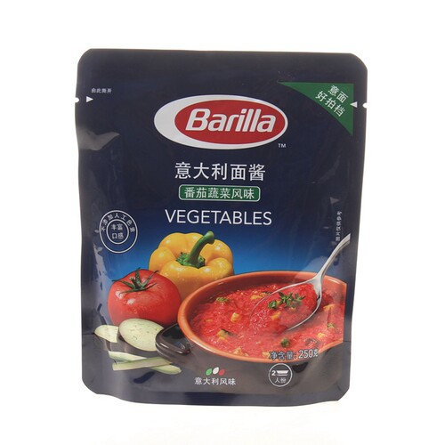 克袋装意大利意面酱Barilla百味