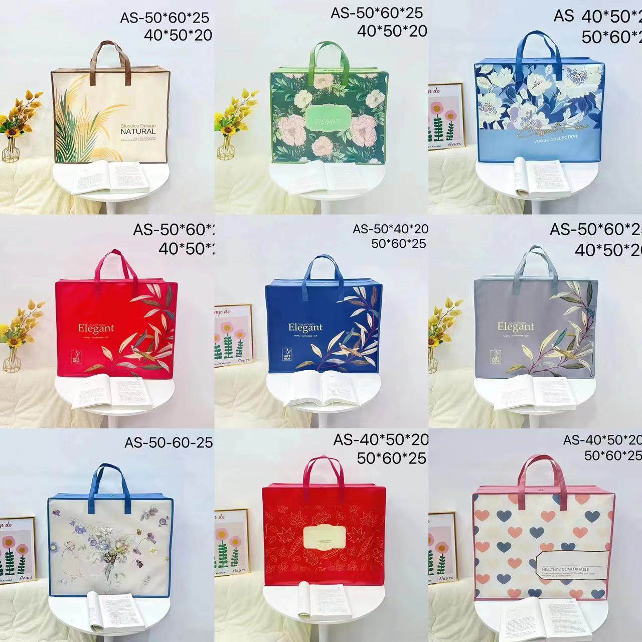 冬被无纺布袋子图案清晰美观