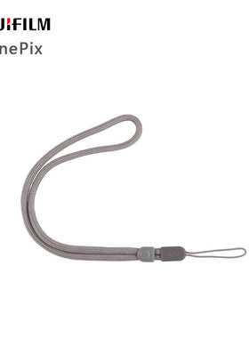 富士X100vi X30 X70 小型相机腕带手绳灰色Finepix CCD相机
