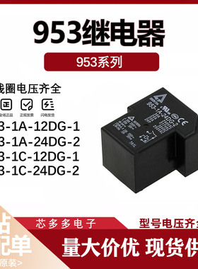 953- 1A-12DG 1 C-24DG 12DG-2 -1 HSINDA正品30A 原装继电器原厂