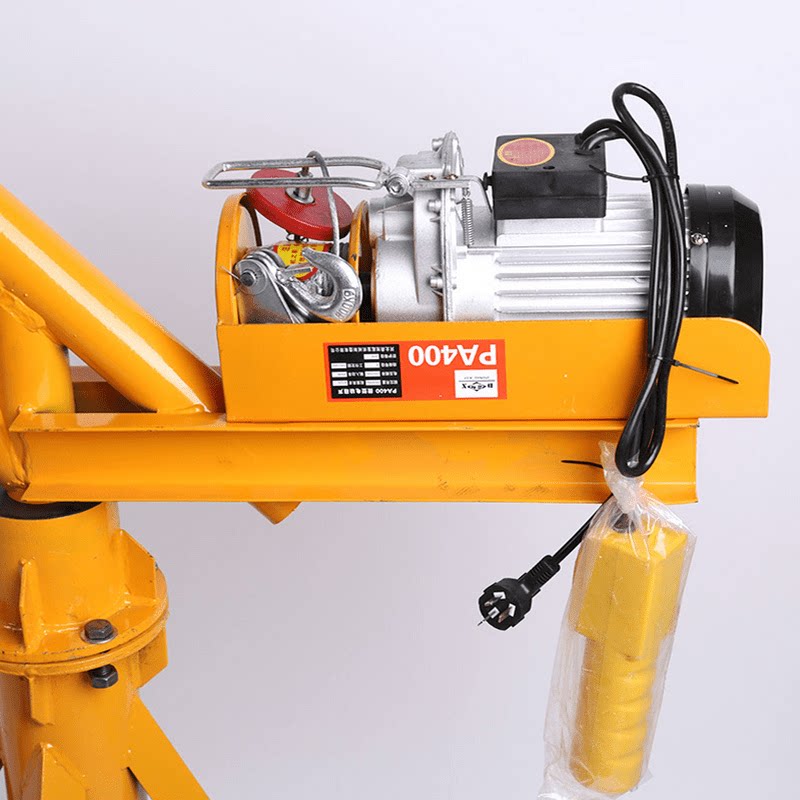 定制定制室外装修小型吊运机电动家用提升机220v建筑旋转起重上料