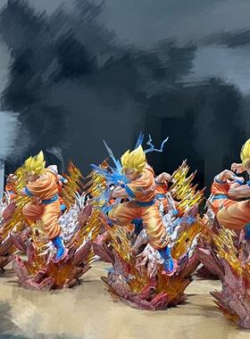 【尾款】丈青GK Million Studio 超二悟空 限量 雕像