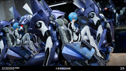 【尾款】丈青GK FA 绫波丽 手办 雕像