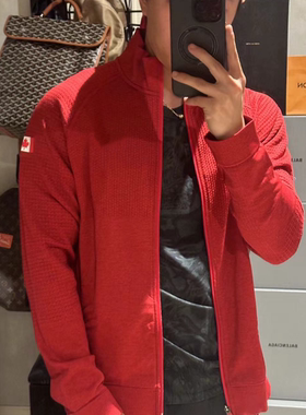 DSRG加拿大限定无缝提花外套健身立领弹力lulu同款拉链夹克外套潮