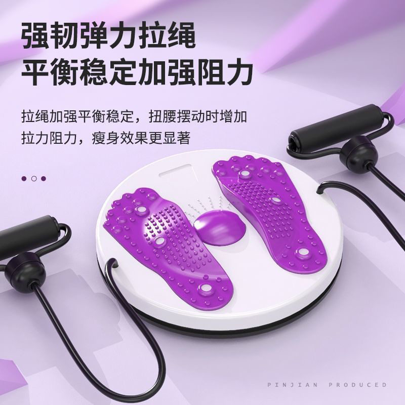 大号磁疗扭腰盘扭扭机家用运动健身器材锻炼腰部器健腹按摩转盘