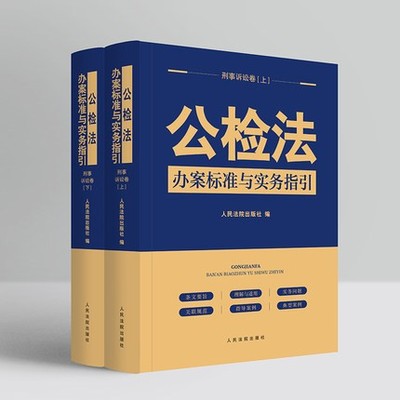 2022新书公检法办案标准实务指引