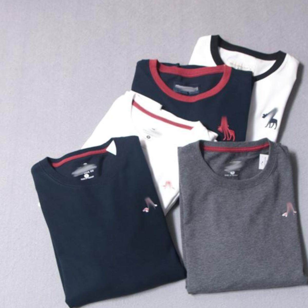 长袖T恤圆领亲肤厚实纯棉打底衫