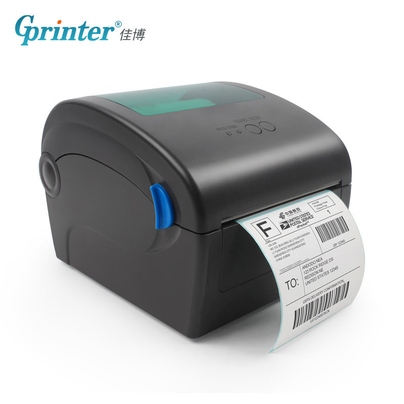 佳博gp1924d快递单打印机e邮宝电子面单不干胶条码热敏标签打印机