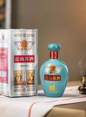 山东秦池龙琬酱酒53度纯粮酱香型白酒500ml大曲坤沙固态纯粮白酒