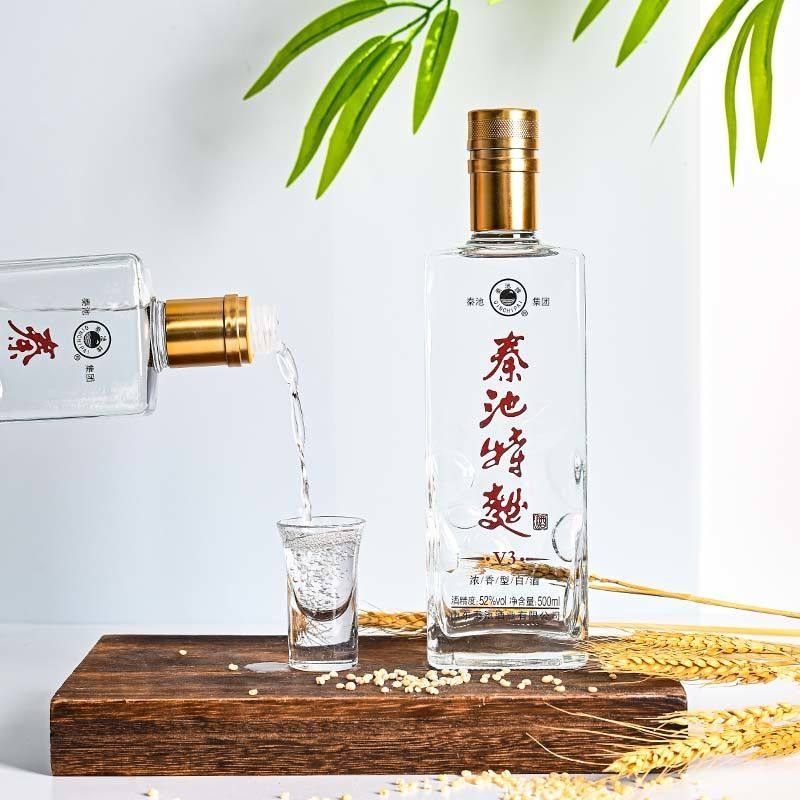 山东秦池特曲v3  秦池52度500ml浓香型口粮酒送礼纯粮优级白酒