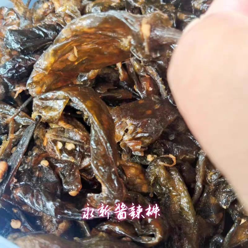 永新酱辣椒香辣脆甜辣椒干开胃小吃休闲零食干货井冈山特产500克